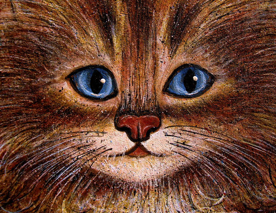 Tabby Painting by Natalie Holland