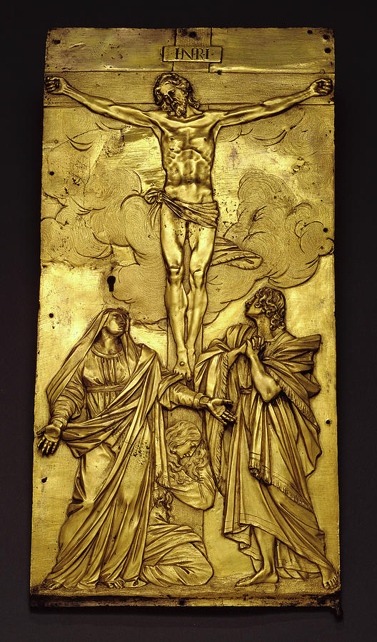 Tabernacle Drawing - Tabernacle Door With The Crucifixion Francesco Mochi by Litz Collection