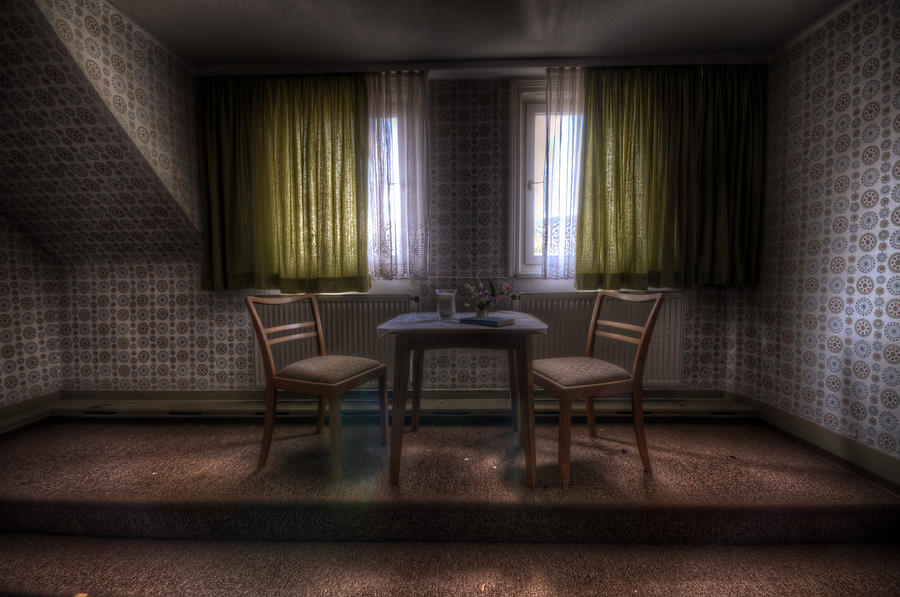 Table for two Digital Art by Nathan Wright