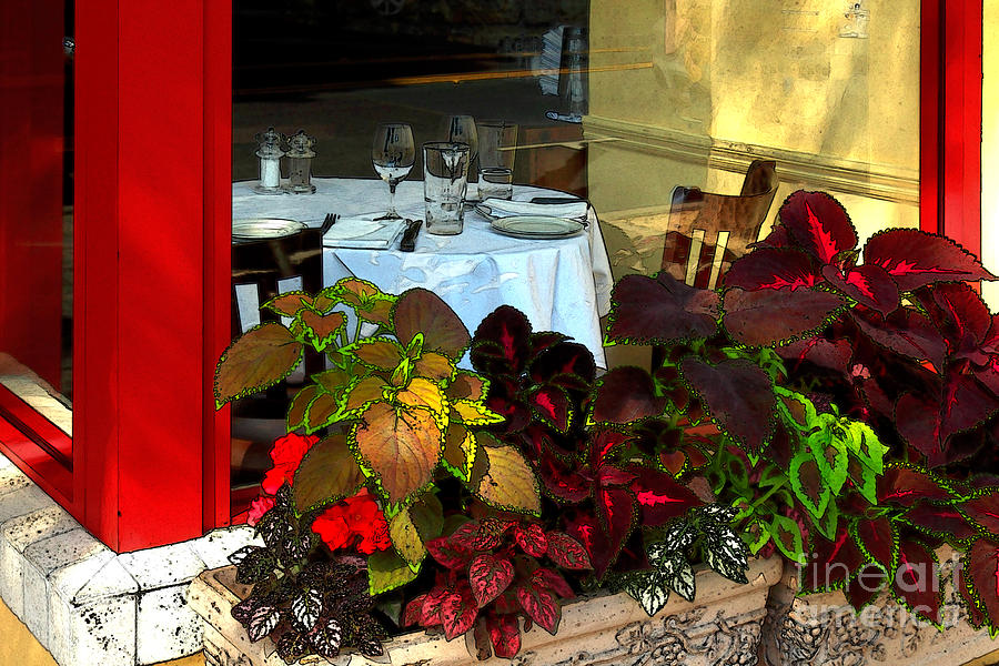 Table In The Window Photograph by James Eddy