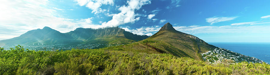 Table Mountain Cape Town Panorama Photograph by Ferrantraite