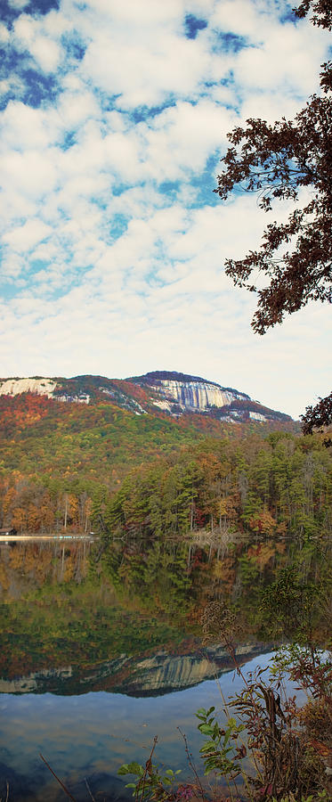 Table Rock Vertical Panorama Photograph by Gregory Scott