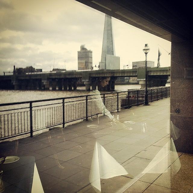 London Photograph - Table Service #thames #london by John Rigas