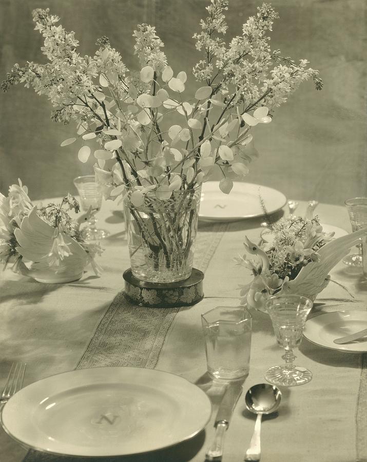 Table Setting Photograph by Edward Steichen