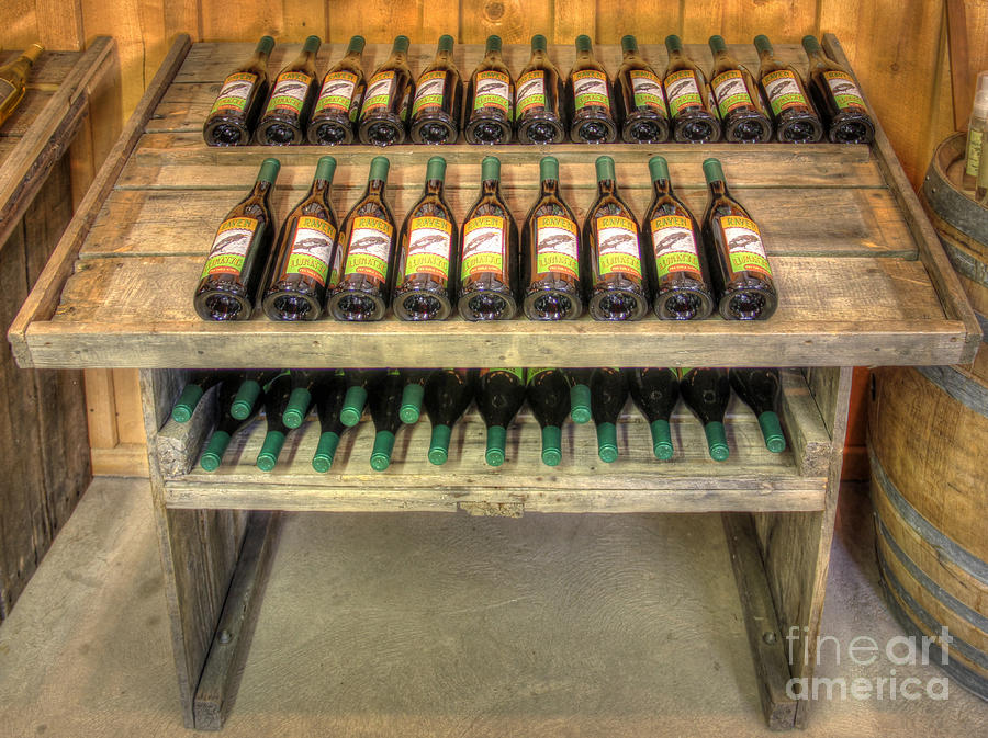 Table Wine Photograph by Bob Hislop