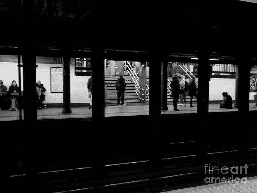 Tableau - Subways of New York Photograph by Miriam Danar