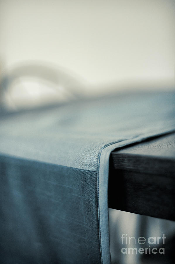 Table Photograph - Tablecloth by HD Connelly