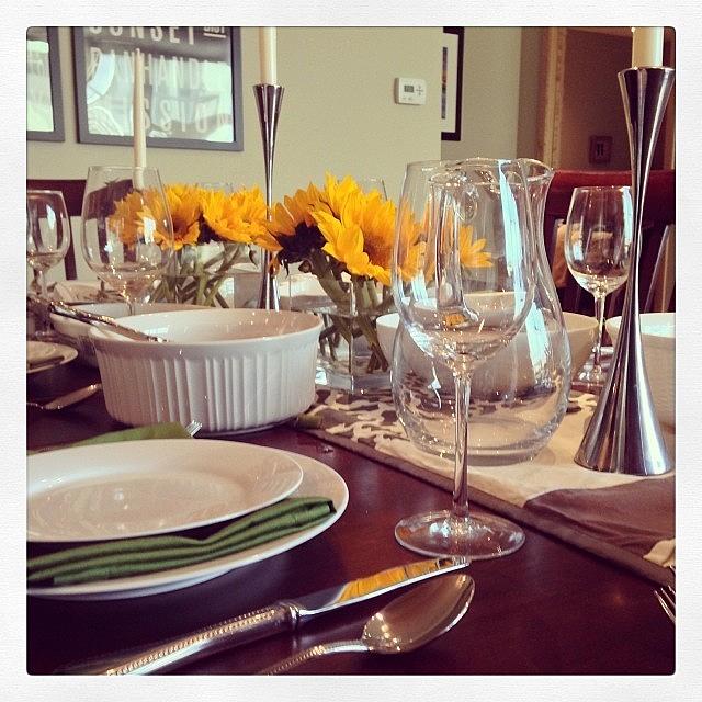 Tables Set. Just Hope The Food Is Photograph by Meaghan Eichmann