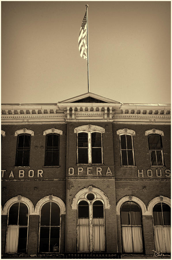 Tabor Opera House in Leadville Colorado Photograph by Peggy Dietz