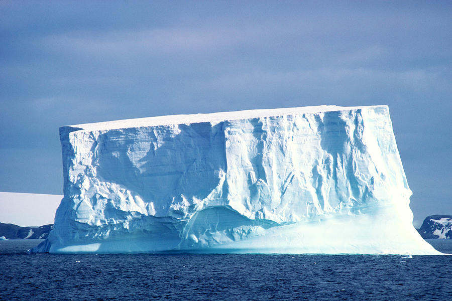 Tabular Iceberg Photograph by Robert Hernandez
