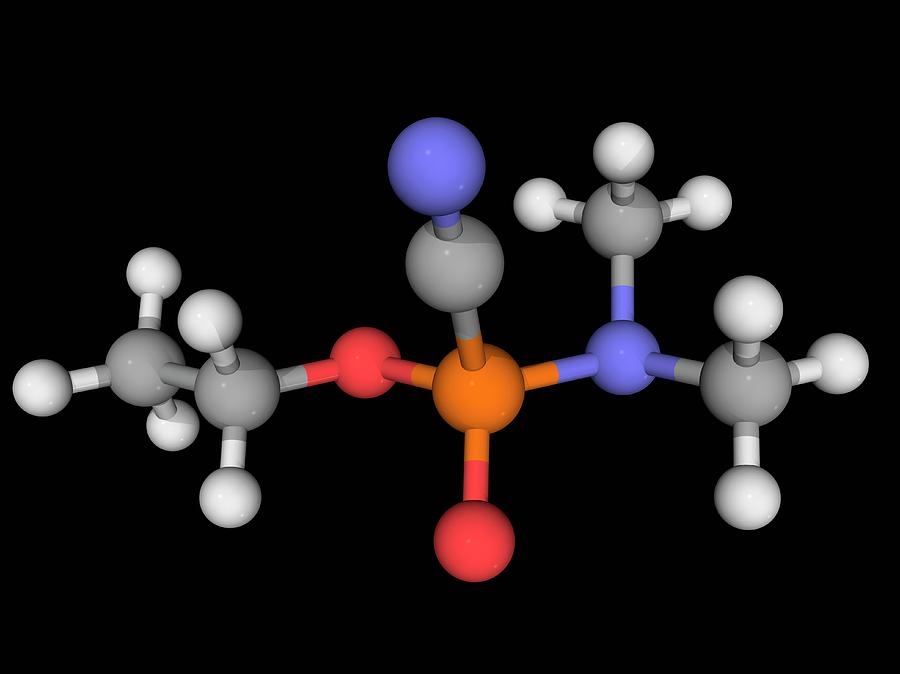 Tabun Nerve Agent Molecule Photograph by Science Photo Library - Pixels