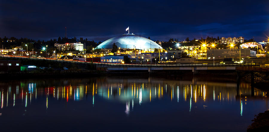 Tacoma Dome Reflections Photograph by Rob Green