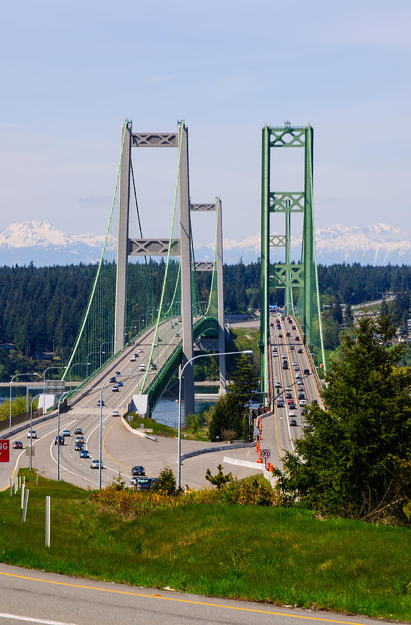 Tacoma Narrows Bridge Photograph