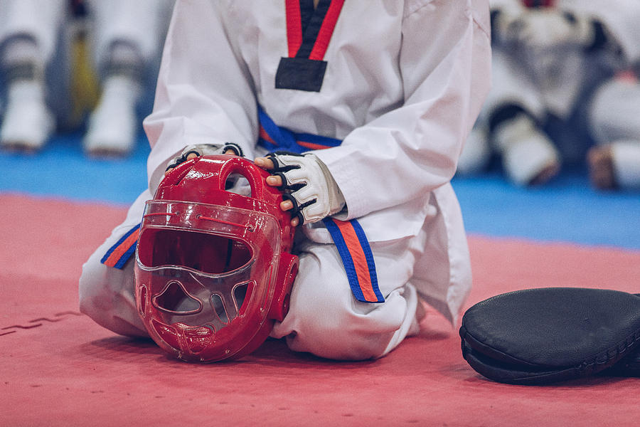 Taekwondo class Photograph by South_agency