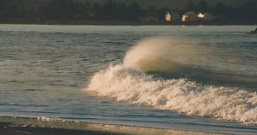 Ocean Wave Photograph - Taft Wave by John McManus