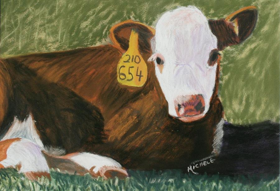 Tagged and Branded Pastel by Michele Turney