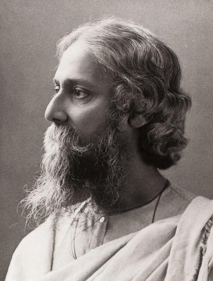Tagore, Rabindranath 1861-1941.  Photograph by Everett