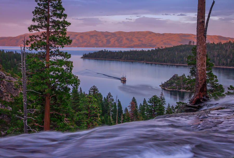 Tahoe Queen On Emerald Bay Photograph by Marc Crumpler