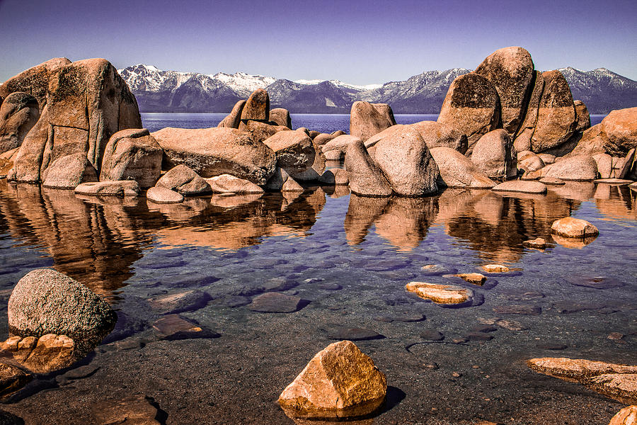 Tahoe Reflections Photograph by Steven Bateson