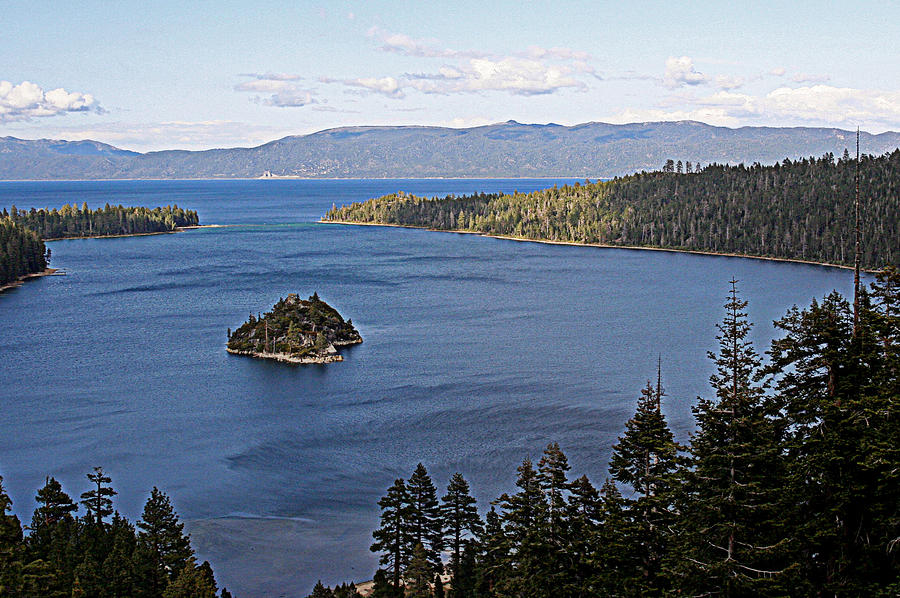 Landscape Photograph - Lake Tahoes Emerald Bay by Lynn Bawden