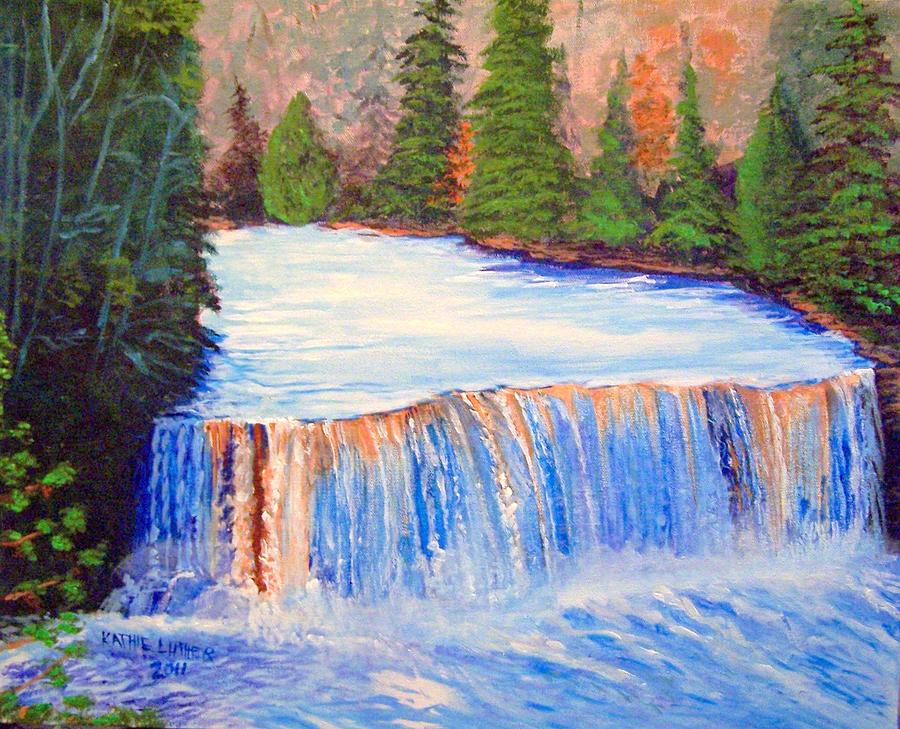 Tahquamenon Falls Painting by Kathleen Luther - Fine Art America