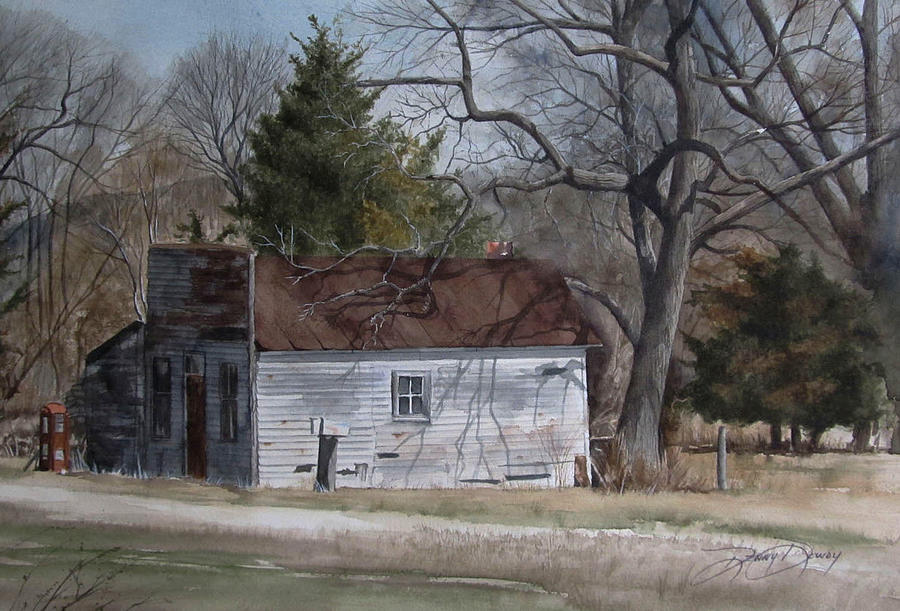 Old House Painting - Taitsville by Denny Dowdy