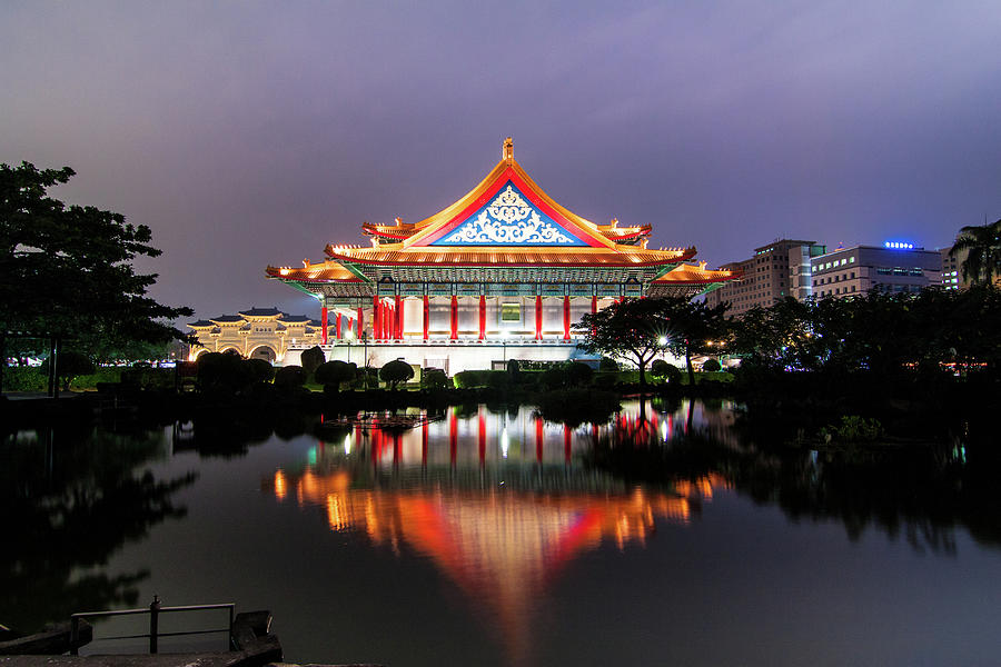 Taiwan National Concert Hall Photograph by Cheng-lun Chung