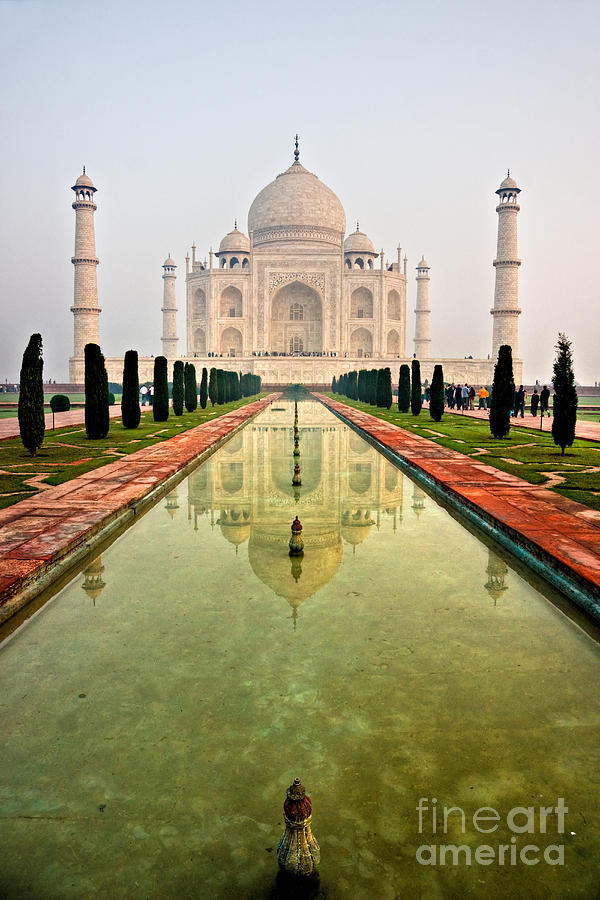 Taj Mahal  - Agra Photograph by Luciano Mortula