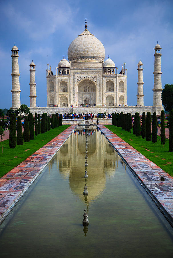 Travel Photograph - Taj Mahal - India by Matthew Onheiber