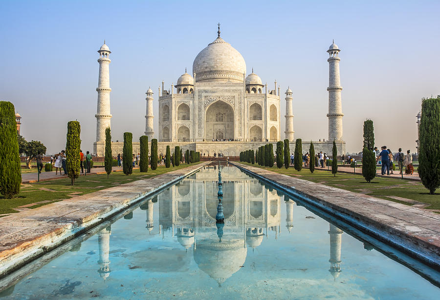 Taj Mahal, Agra city, India. Photograph by Kriangkrai Thitimakorn