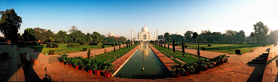 Architecture Photograph - Taj Mahal, Agra, Uttar Pradesh, India by Panoramic Images