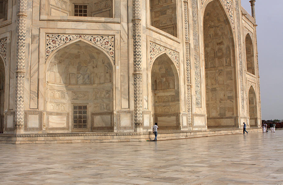 Taj Mahal Facade Photograph by Aidan Moran