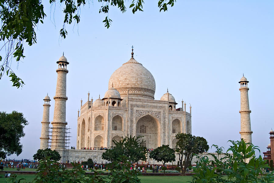 Taj Mahal From Taj Garden Photograph By Devinder Sangha Fine Art America