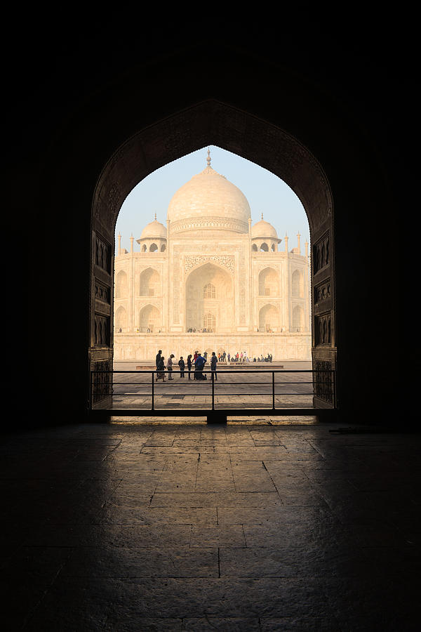 Taj Mahal in the Morning Photograph by Brandon Bourdages