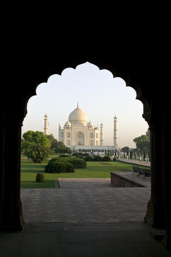Taj Mahal, India Photograph by Mark Harmel