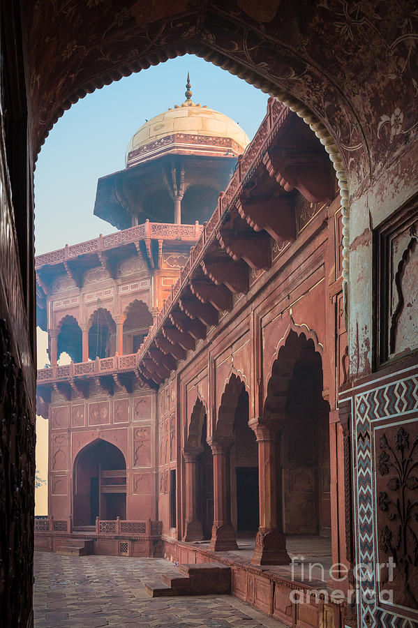Taj Mahal Jawab Photograph by Inge Johnsson