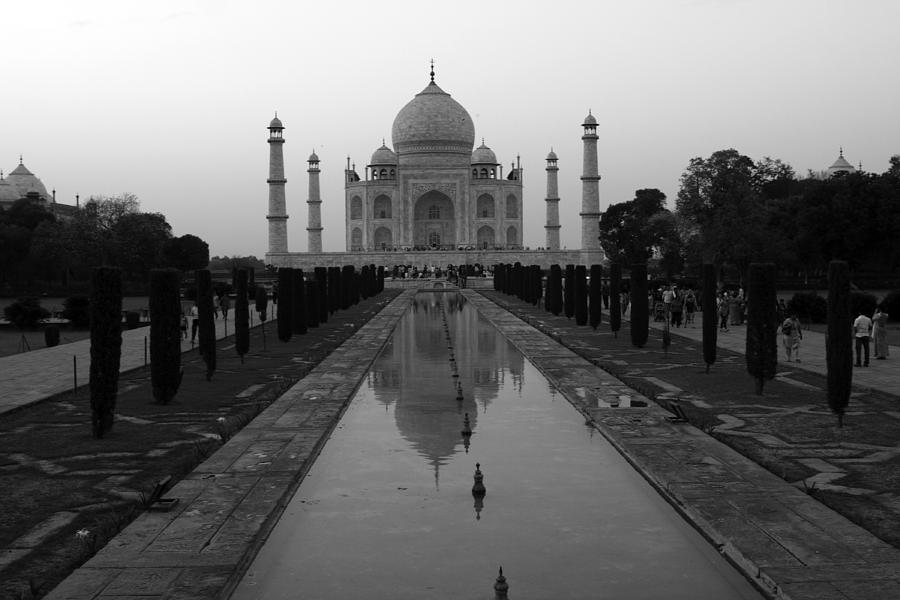 Taj Mahal Reflection Photograph by Aidan Moran