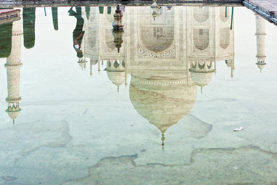 Taj Mahal Reflection Photograph by Photography By Jeremy Villasis. Philippines.