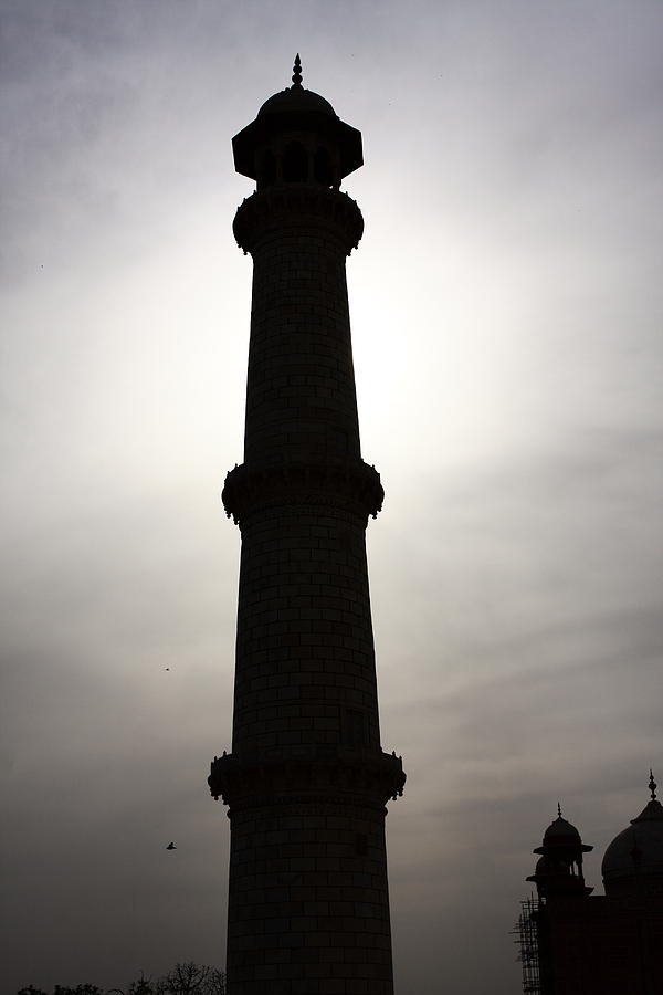 Taj Mahal Silhouette Photograph by Aidan Moran