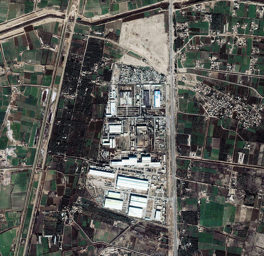 Taji Missile Facility Photograph by Geoeye/science Photo Library