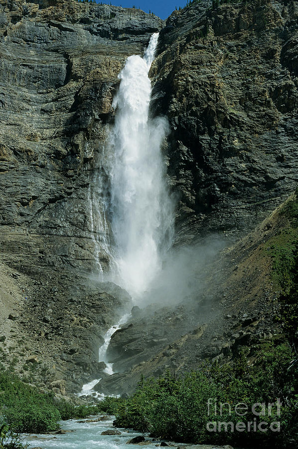 Takakkaw Falls Photograph by Sharon Elliott