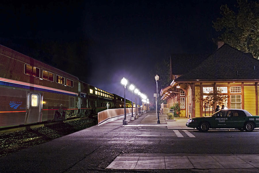 Take a Ride On Amtrak Photograph by Abram House