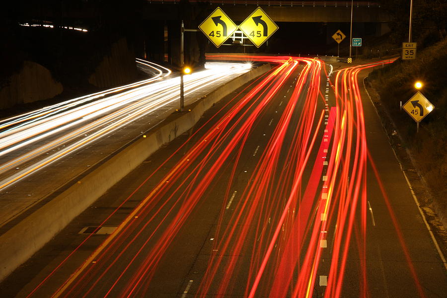 Take a ride on the 163 freeway Photograph by Nathan Rupert