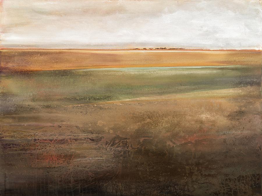 Abstract Landscape Painting - Take It All In by Karen Hale