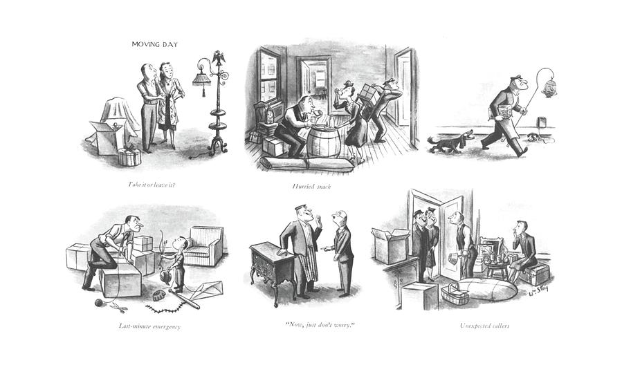 1940 Drawing - Take It Or Leave It?

Hurried Snack

Last-minute by William Steig