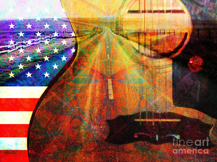 Music Photograph - Take Me Home Country Roads 20140716 by Wingsdomain Art and Photography