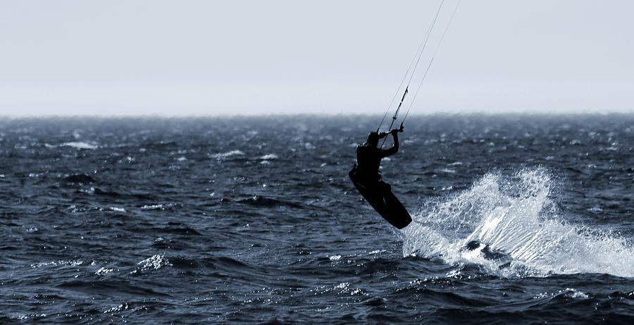 Kitesurfing Photograph - Take Off by Dan Sproul Kitesurfing Photograph - Take Off by Dan Sproul