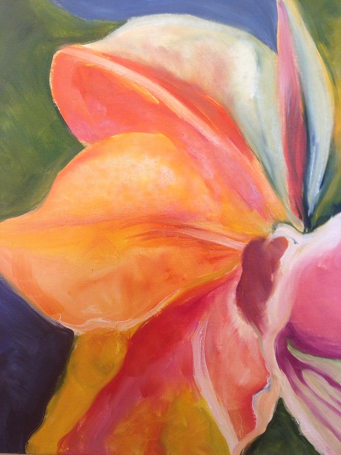 Flowers Still Life Painting - Taking Off by Karen Carmean
