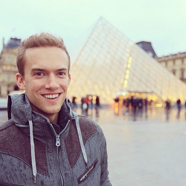 Taking Stephen To The Louvre! Photograph by Stephen Thrift