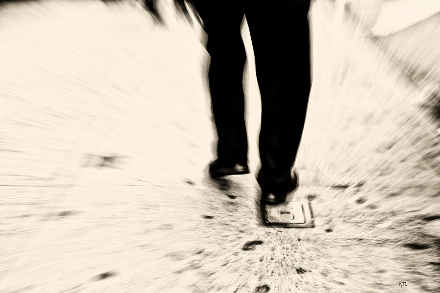 Taking Steps  Photograph by Karol Livote